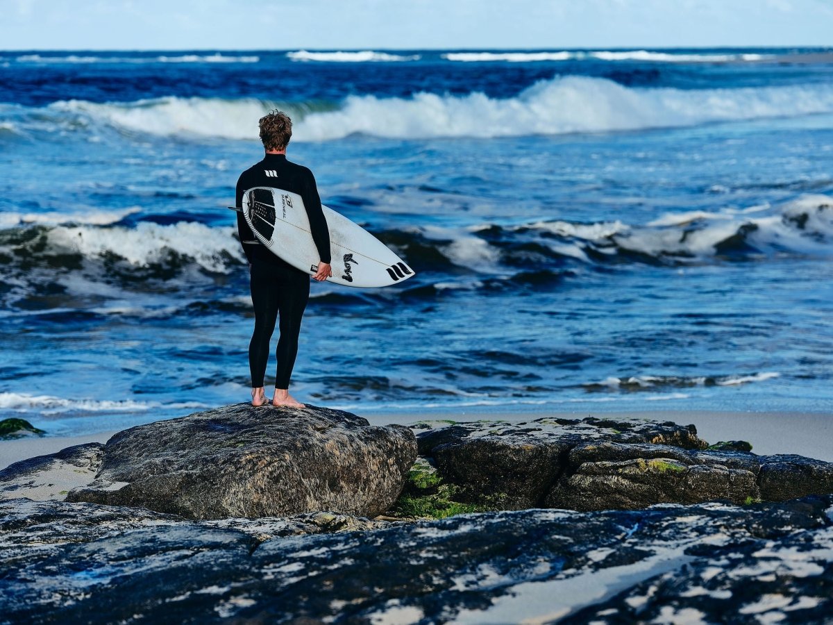 Lotus 3x2 Steamer Mens Wetsuit - Chest Zip - West Surfing