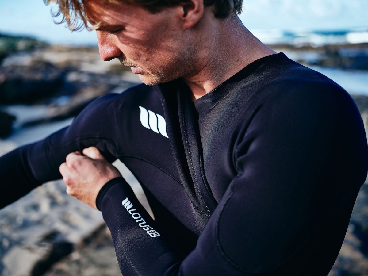 Lotus 3x2 Steamer Mens Wetsuit - No Zip - West Surfing