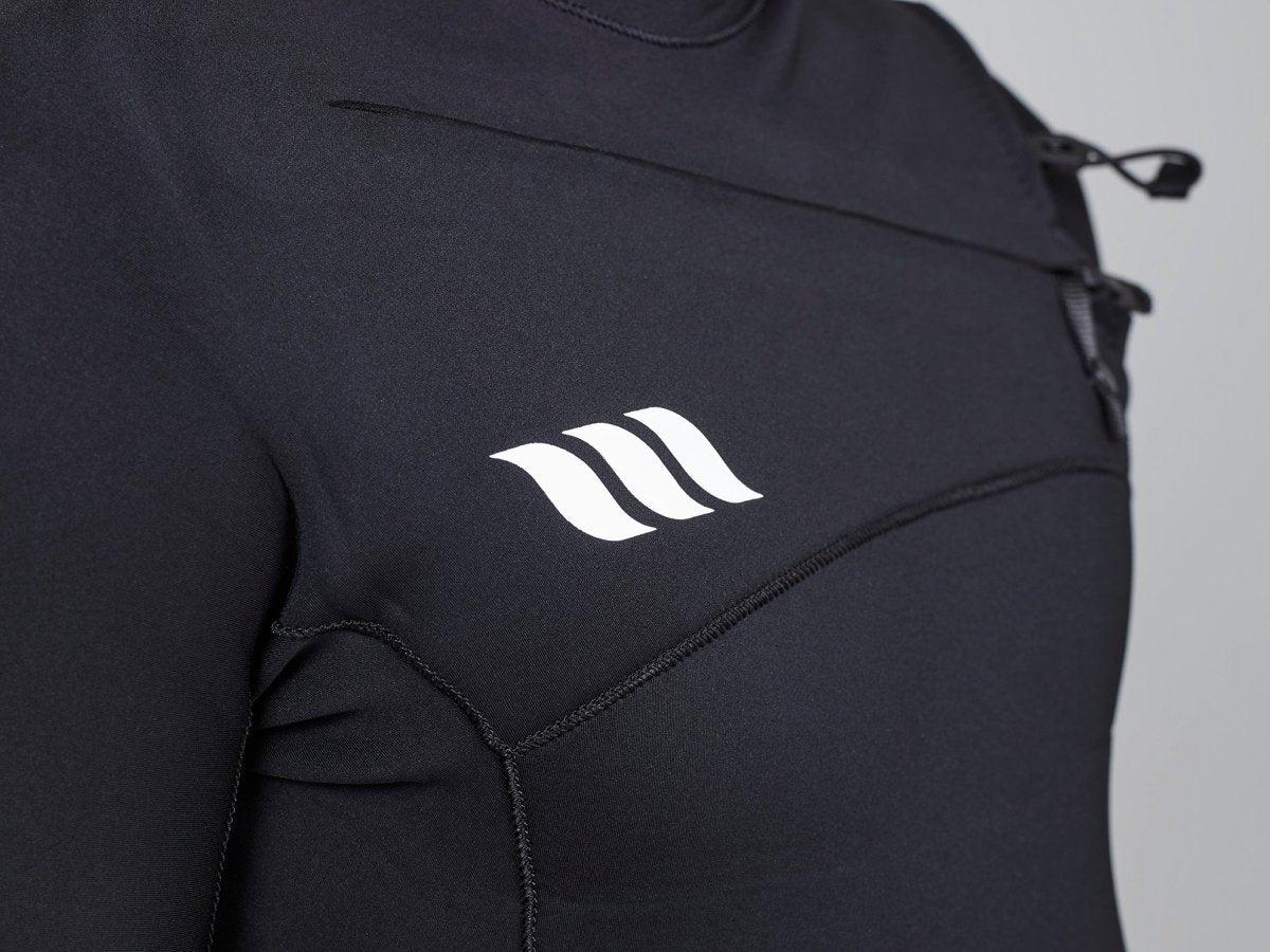 Deluxe 2x2 Short Arm Steamer Mens Wetsuit - Slant Zip - West Surfing